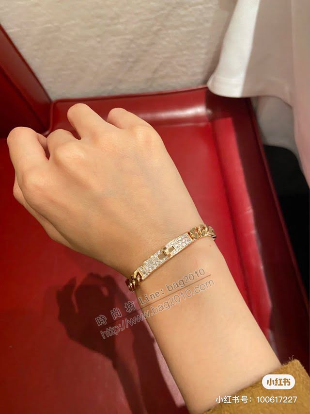 Hermes首飾品 愛馬仕Kelly Clochette手鏈 Hermes經典男女款手鏈  zgh1577
